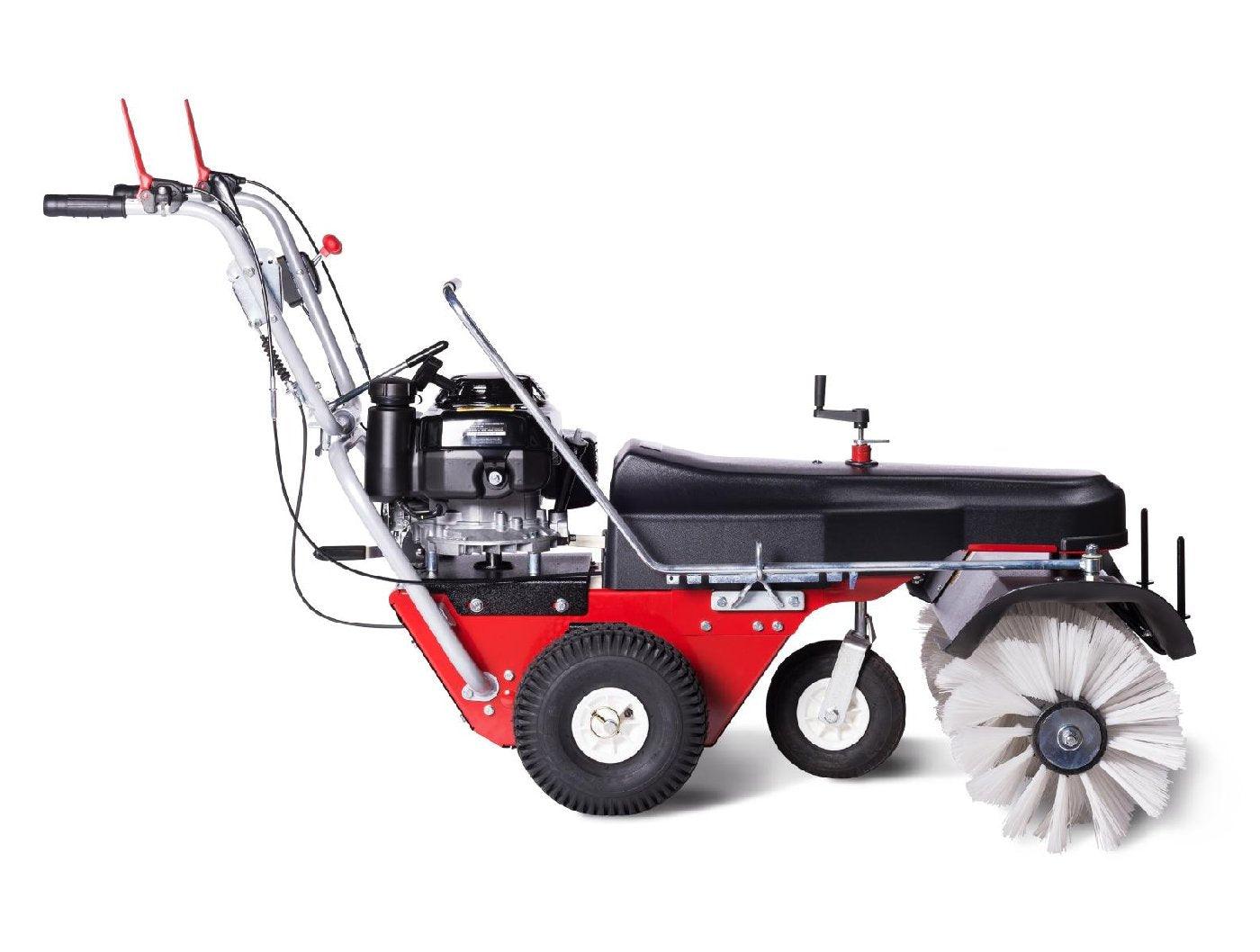 4F Schmutz- und Schneekehrmaschine Limpar 102 B&S E-Start mit Kehrbürstensatz - Image 4