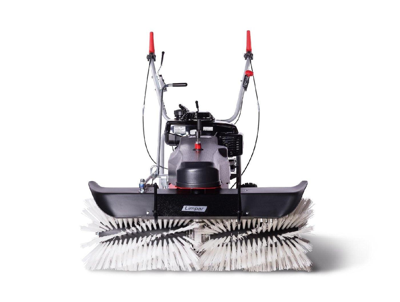 4F Schmutz- und Schneekehrmaschine Limpar 102 B&S mit Winterkehrbürstensatz - Image 5