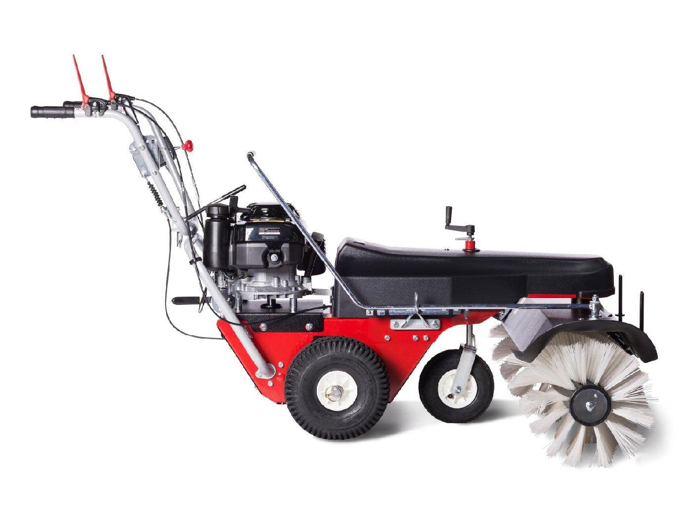 4F Schmutz- und Schneekehrmaschine Limpar 122 B&S E-Start mit Kehrbürstensatz - Image 4