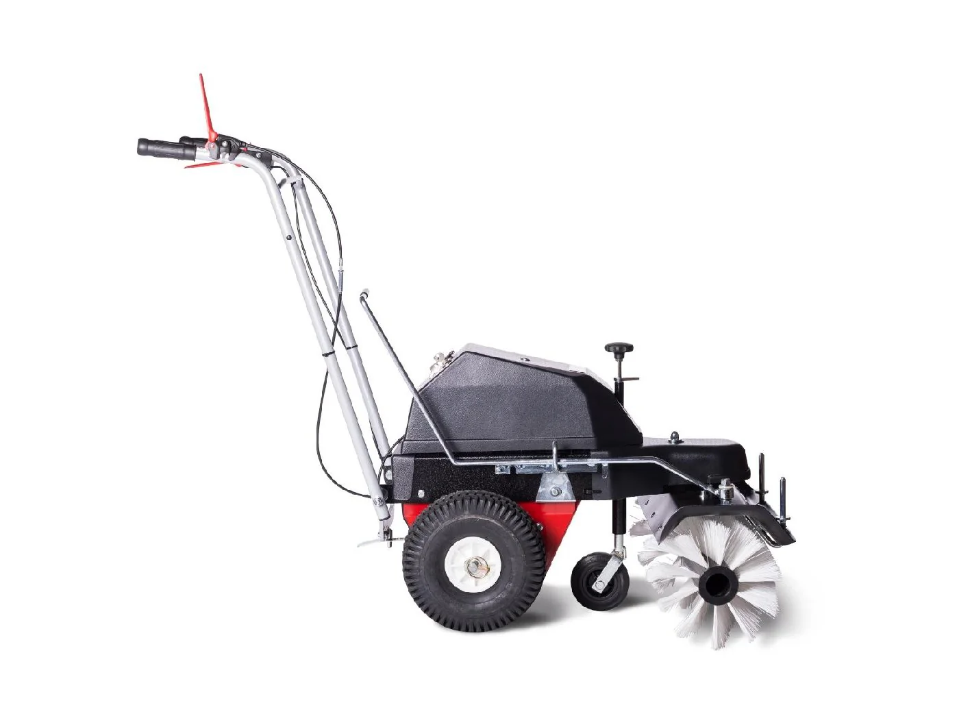 4F Schmutz- und Schneekehrmaschine Limpar Akku 26 mit Seitenbesen Links - Image 5