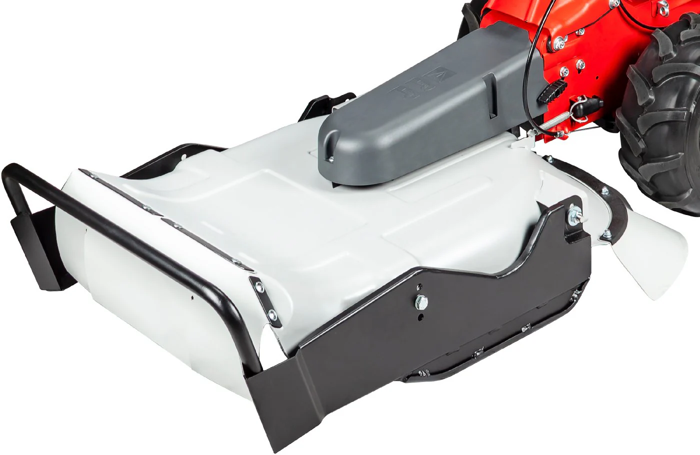 Eurosystems Anbau-Sichermulchmähwerk für Minieffe M150 u. P55EVO M220 u. RS90