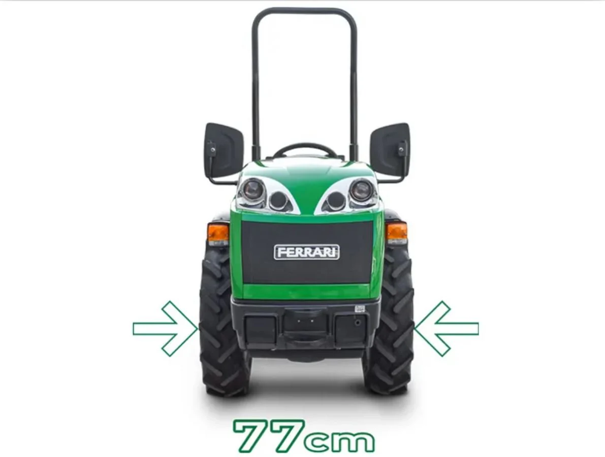 FERRARI Kompakttraktor Cromo 35 AR Junior Micro -Grundmaschine ohne Bereifung - Image 4