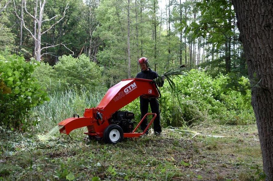 GTM Professional Benzin-Häcksler GTS1300CTO - mit drehbarem Auswurf - Image 3