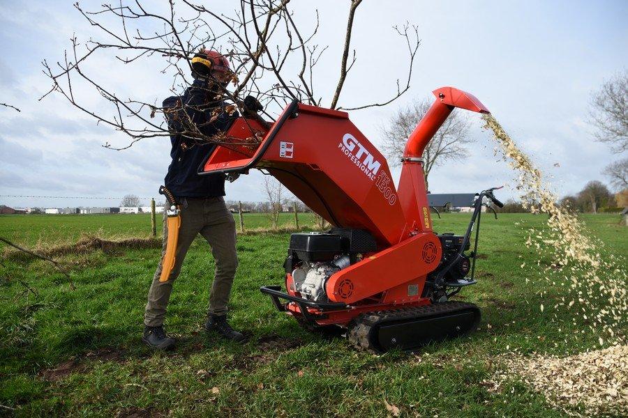 GTM Professional Benzin-Häcksler GTS1300RM Raupenantrieb - Image 3