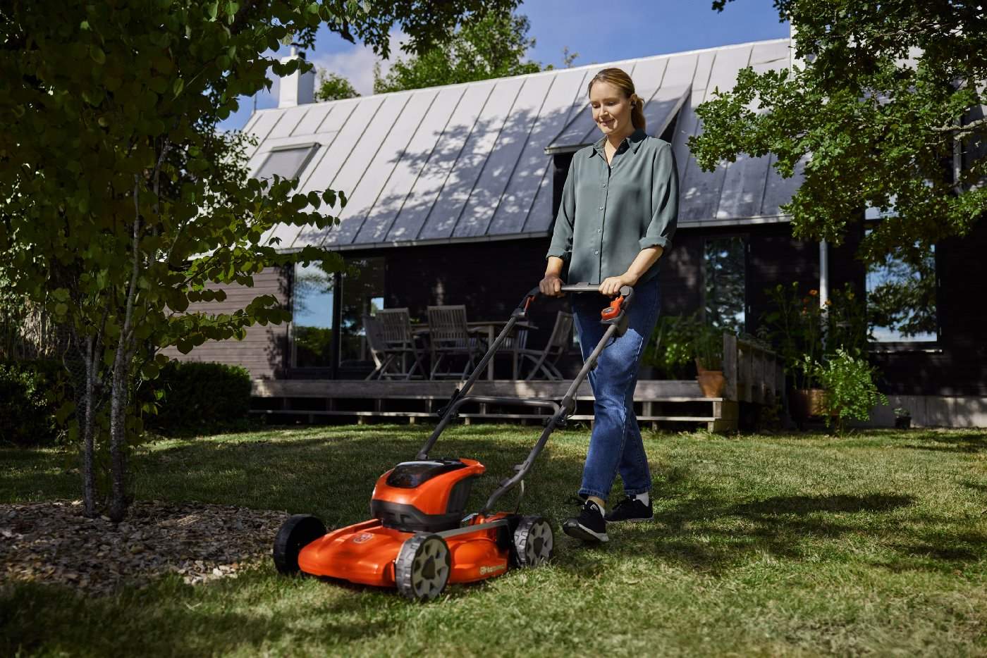 Husqvarna Akku-Mulchmäher LB 144i - ohne Akku u. Ladegerät - Image 4