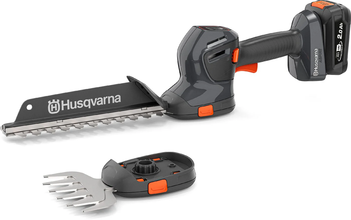 Husqvarna Aspire Akku 2-in-1 Gras- und Strauchschere Set S20-P4A ohne Stab mit Akku B36 und Ladegerät C50 - Image 2