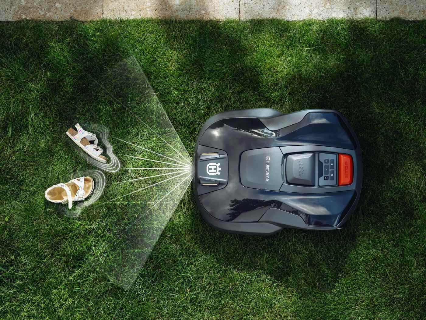 Husqvarna Automower 312V mit Garage - Image 9