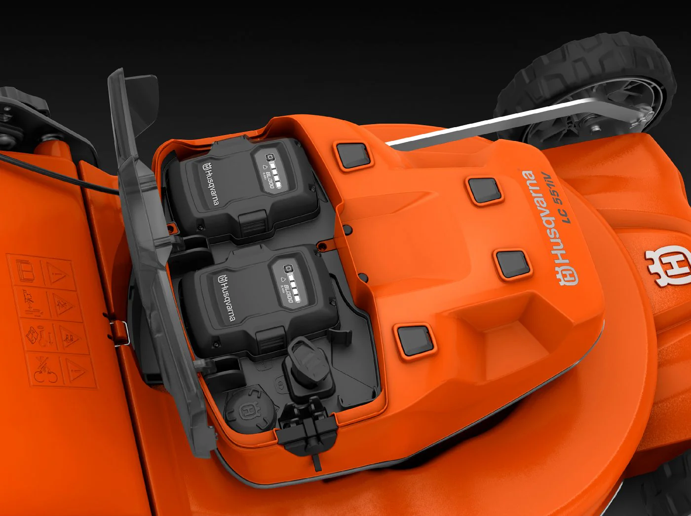 Husqvarna Profi Akku-Rasenmäher LC 551iV ohne Akku und Laderät - Image 6