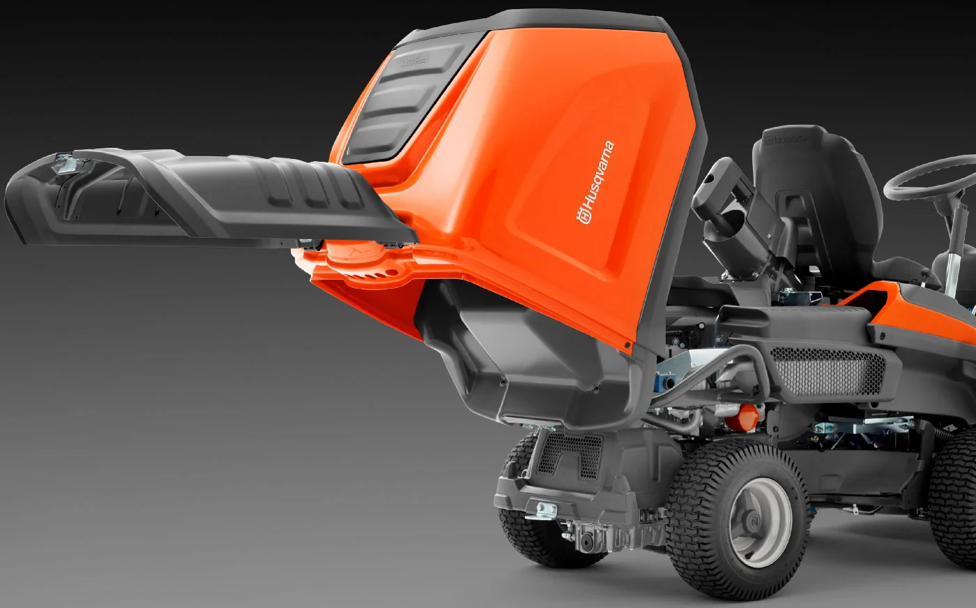 Husqvarna Profi Allrad-Frontmäher RC 320Ts AWD - Grundgerät ohne Mähdeck - Image 14