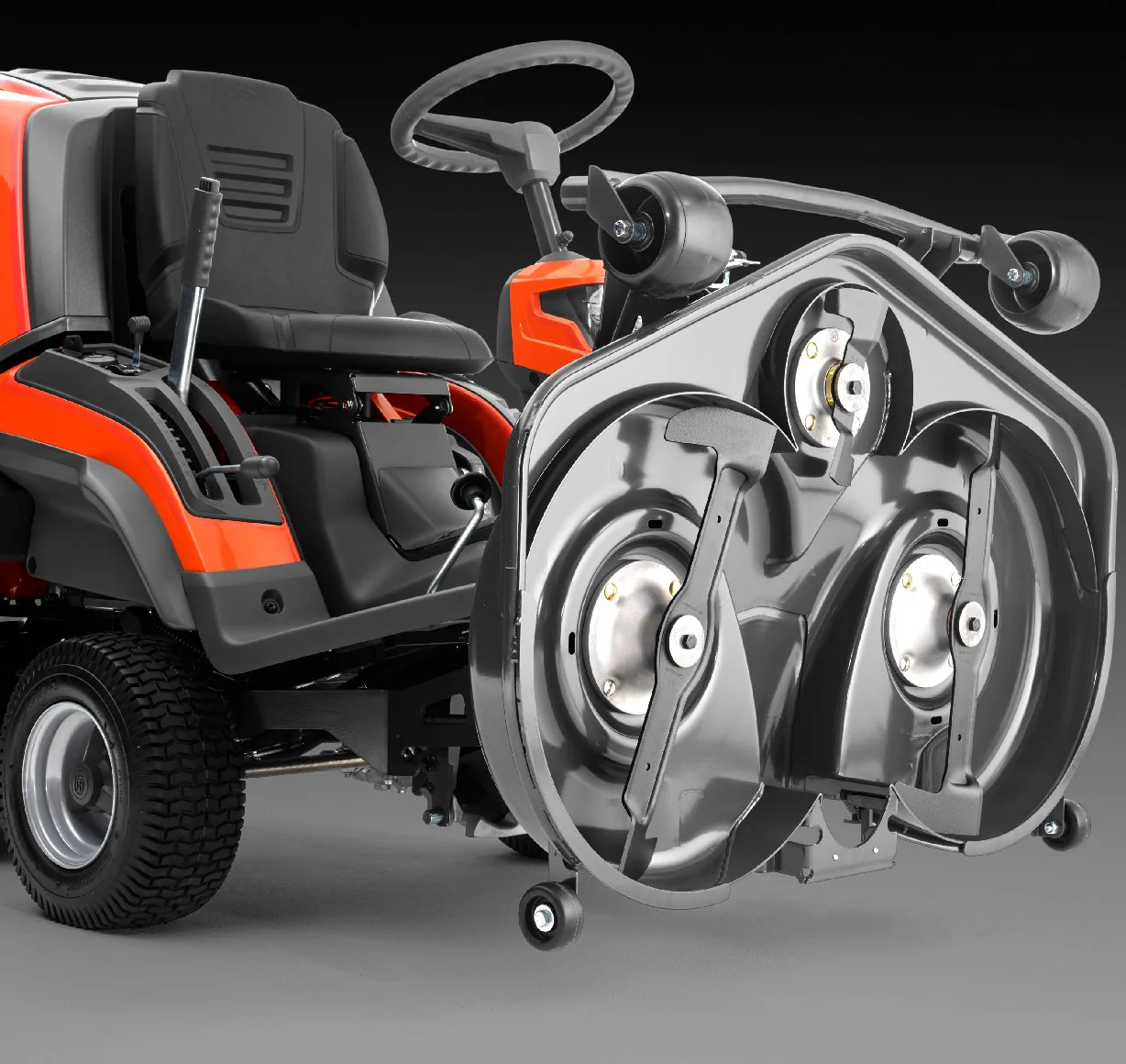 Husqvarna Profi Allrad-Frontmäher RC 320Ts AWD - Grundgerät ohne Mähdeck - Image 5