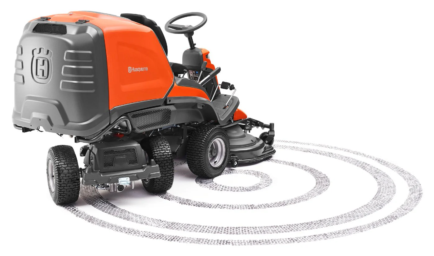 Husqvarna Profi Allrad-Frontmäher RC 320Ts AWD - Grundgerät ohne Mähdeck - Image 9