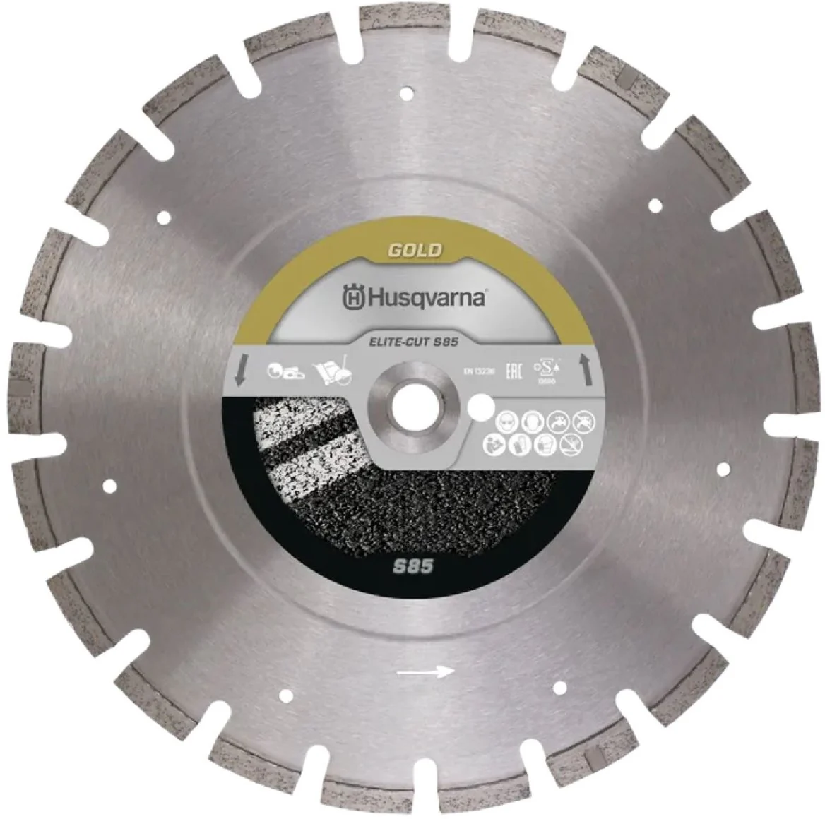 Husqvarna Trennscheibe ELITE-CUT S85 400 12 25.4/20 Leistungsgrad Gold