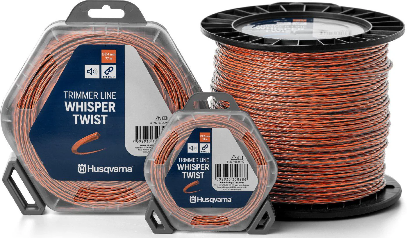 Husqvarna Trimmerfaden Whisper Twist 2,7mm / 60 m Länge