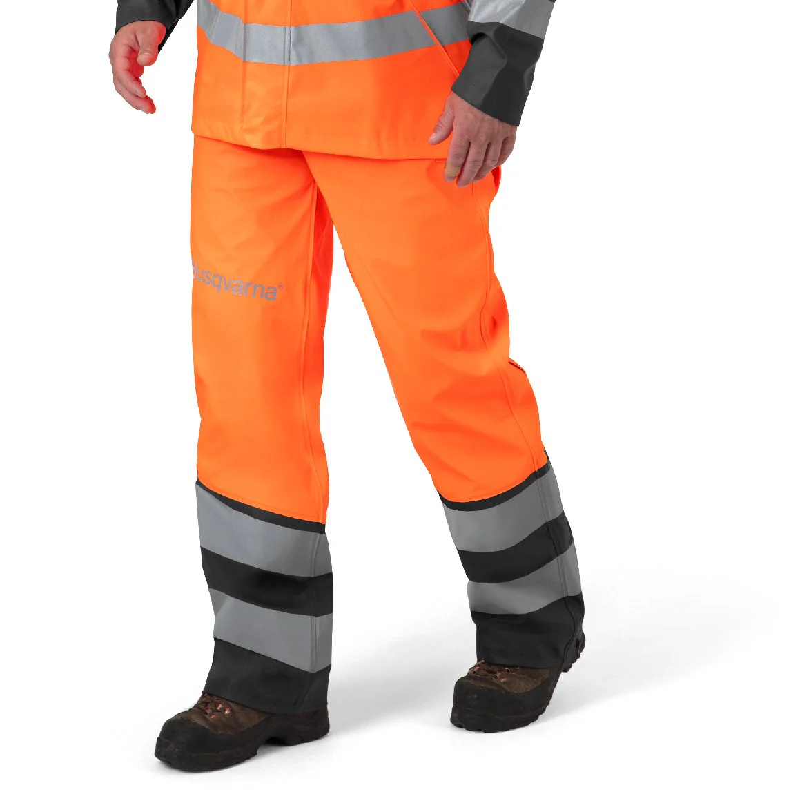 Husqvarna Wetterschutzhose Functional High Viz DIN 20471 Klasse 2 EN 343 - Image 2