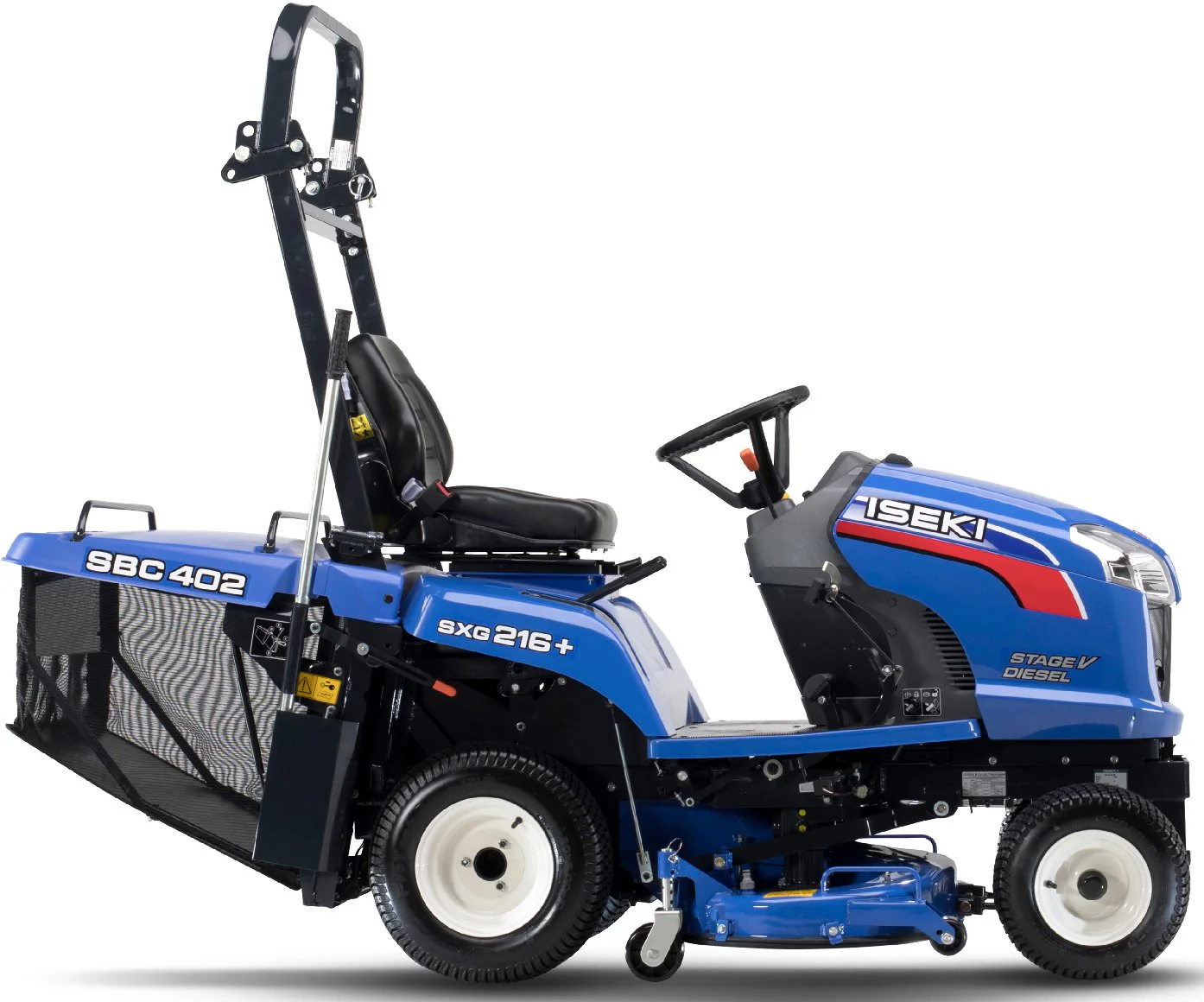 Iseki Diesel-Rasentraktor SXG 216 H mit StVZO Paket mit elektrischer Entleerung - Image 8