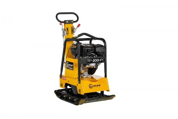Lumag Benzin-Rüttelplatte RP 200 HPC inkl. Gummimatte und Fahrwerk - Image 3