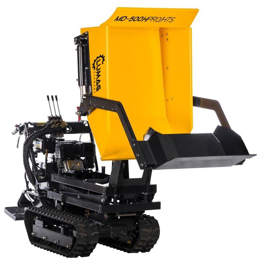Lumag Hydr. Benzin-Raupendumper (High-Tip-Funktion) MD 500H PROHTS (mit Schaufel) - Image 2