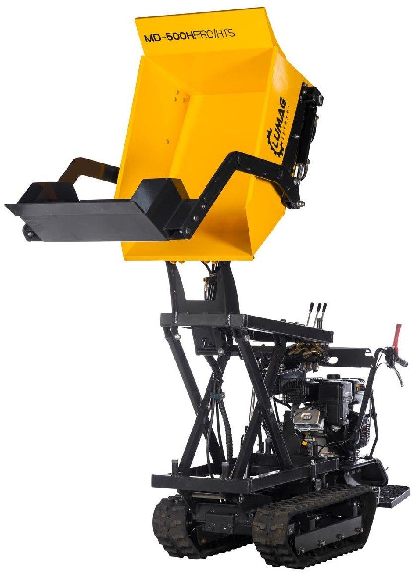 Lumag Hydr. Benzin-Raupendumper (High-Tip-Funktion) MD 500H PROHTS (mit Schaufel) - Image 3