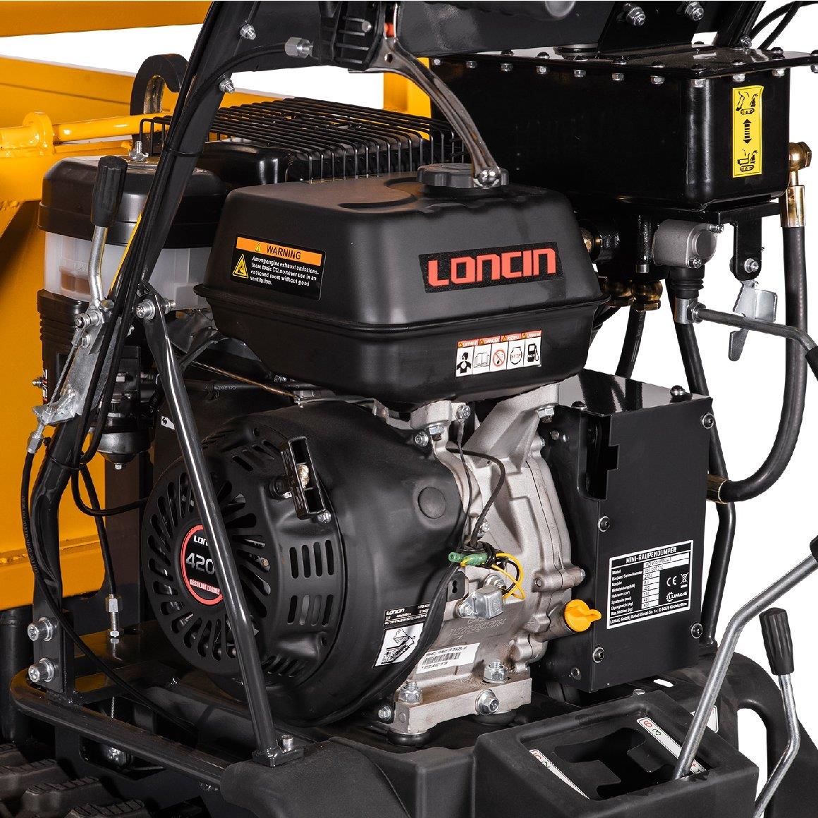 Lumag Hydr. Benzin-Raupendumper MD 800H PRO / AR - Image 5