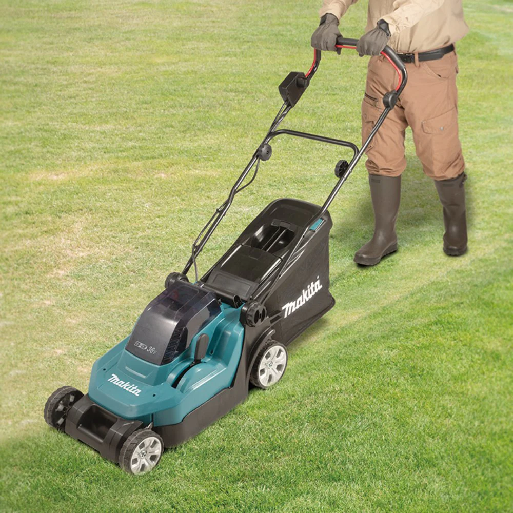 Makita Akku-Rasenmäher DLM382PM2 mit 2 x 4 Ah Akku und Ladegerät - Image 2