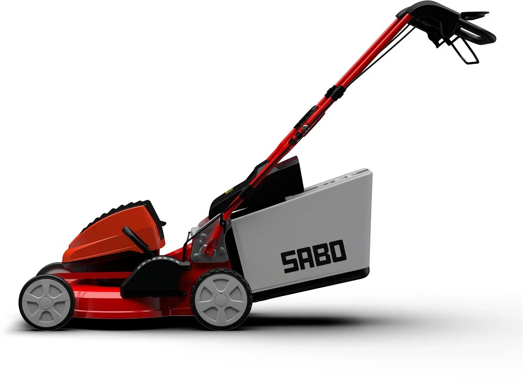 Sabo Akku-Rasenmäher 43-Accu VARIO mit 3 x 4 Ah Akkus und Schnellladegerät - Image 5