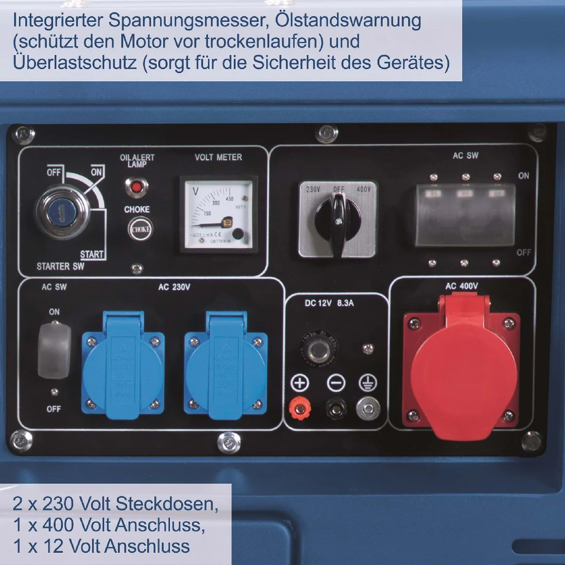 Scheppach Benzin-Stromerzeuger SG 5200D - Image 6