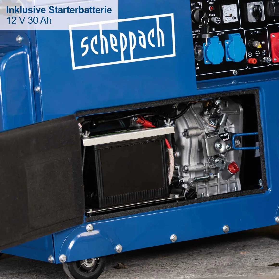Scheppach Benzin-Stromerzeuger SG 5200D - Image 9