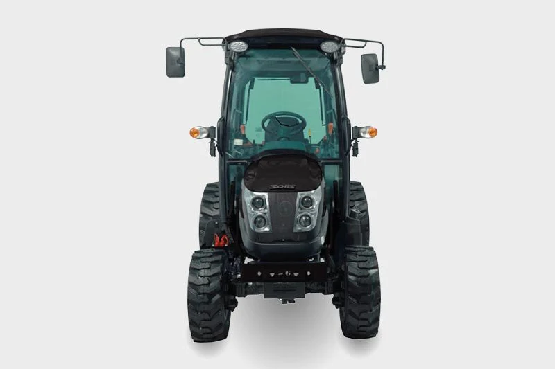 Solis Kompakttraktor 26 9+9 Panther in schwarz mit Kabine Grundmaschine ohne Bereifung - Image 3