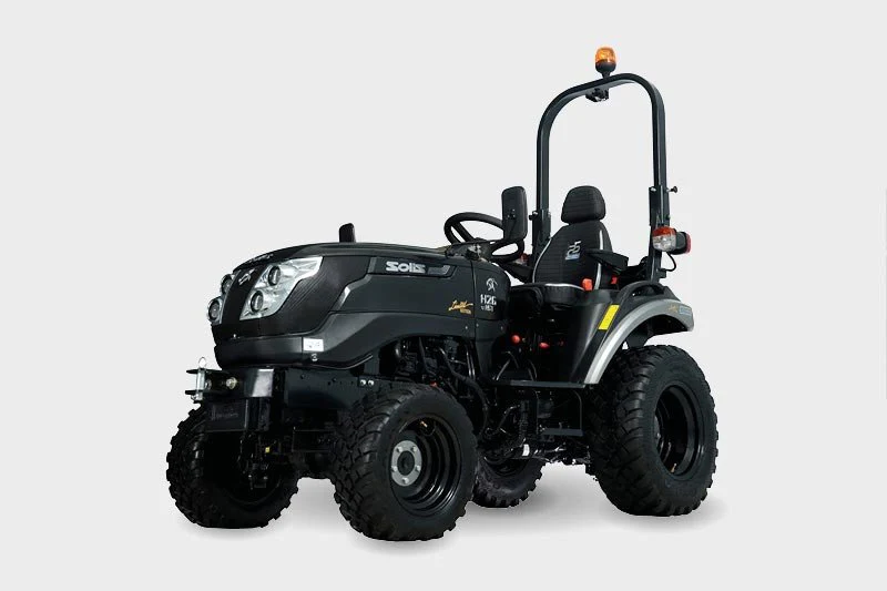 Solis Kompakttraktor 26 HST Panther Sondermodell in Schwarz Grundmaschine ohne Bereifung - Image 6