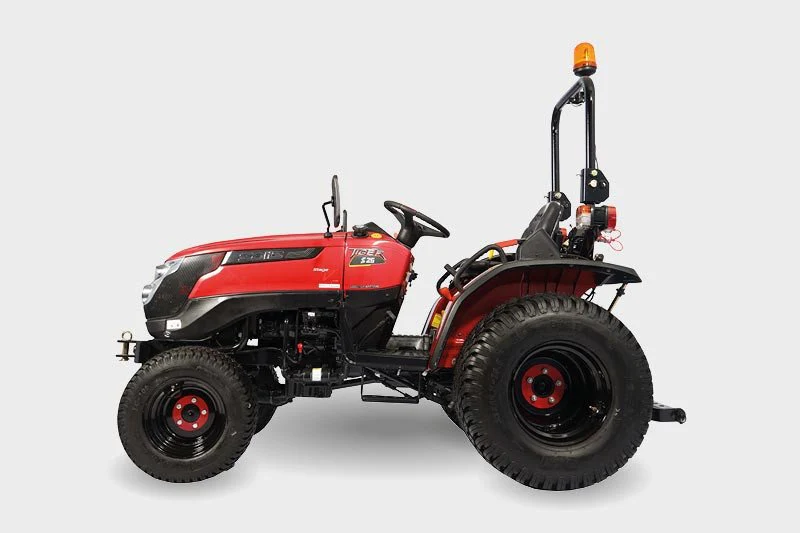 Solis Kompakttraktor 26 Tiger Rot-Metallic Sondermodell Grundmaschine ohne Bereifung - Image 3
