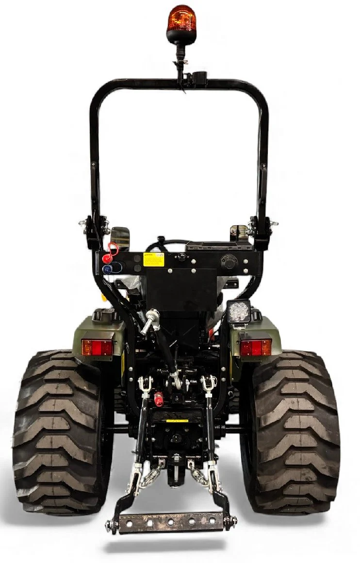 Startrac Allrad-Kleintraktor 22 Nato-Grün mit Ackerstollenbereifung - Image 14