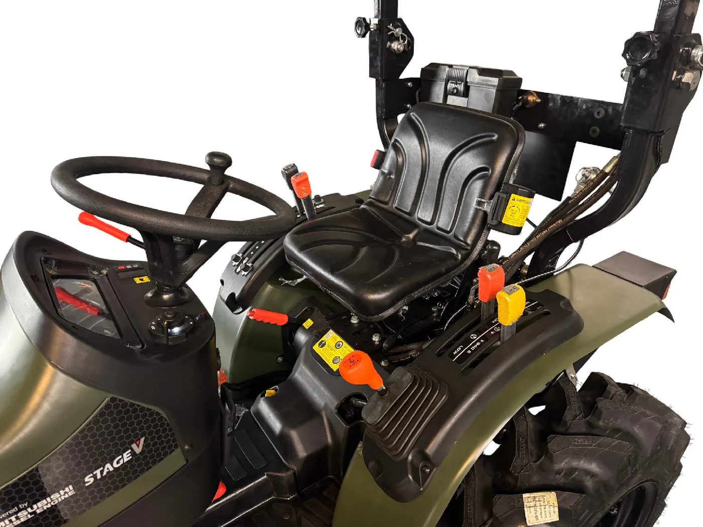 Startrac Allrad-Kleintraktor 22 Nato-Grün mit Ackerstollenbereifung - Image 5