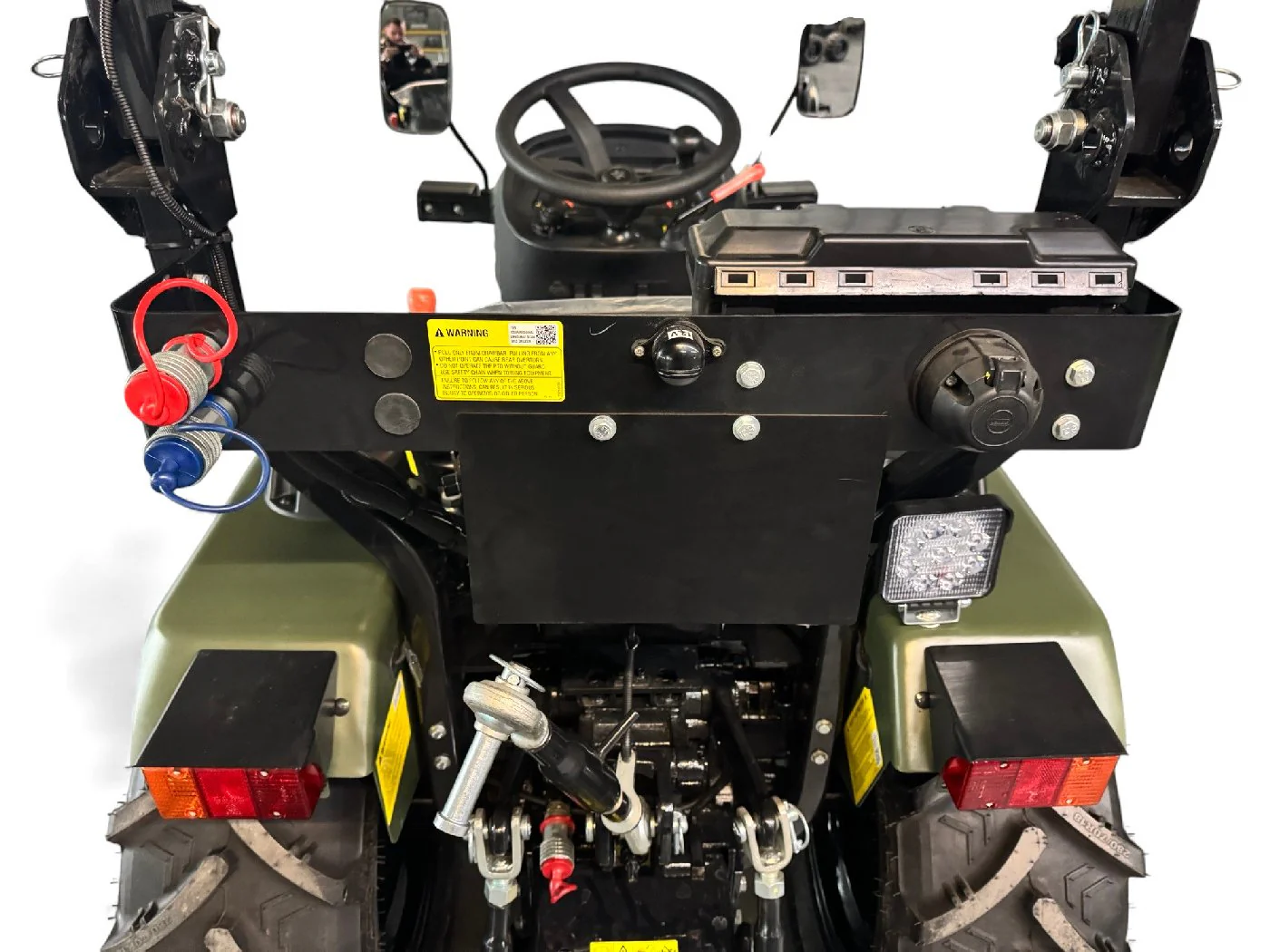 Startrac Allrad-Kleintraktor 22 Nato-Grün mit Radialbereifung - Image 7