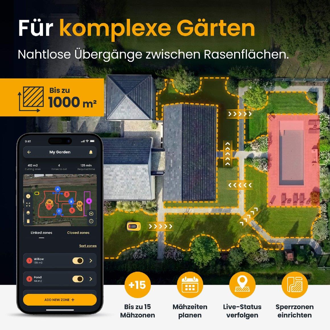Stiga kabelloser Mähroboter A 10v - mit kostenloser Abdeckung - Image 10