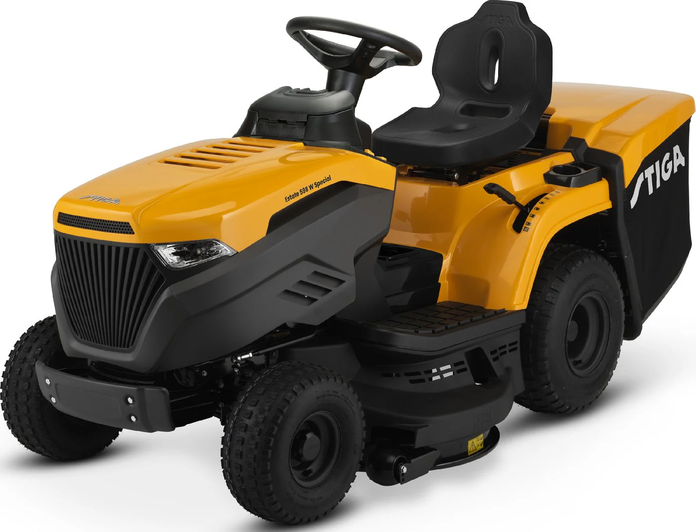Stiga Rasentraktor Estate 598 W Special HONDA - Winterpaket mit Schneeschild und Schneeketten - Image 2