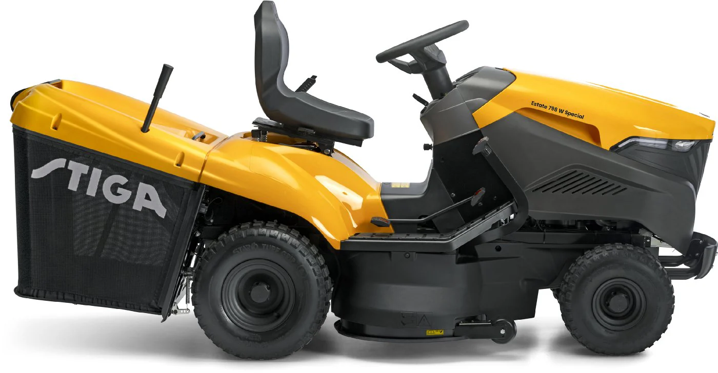 Stiga Rasentraktor Estate 798 W Special HONDA mit Mulchstopfen, Anhängerkupplung und Ladegerät - Image 4