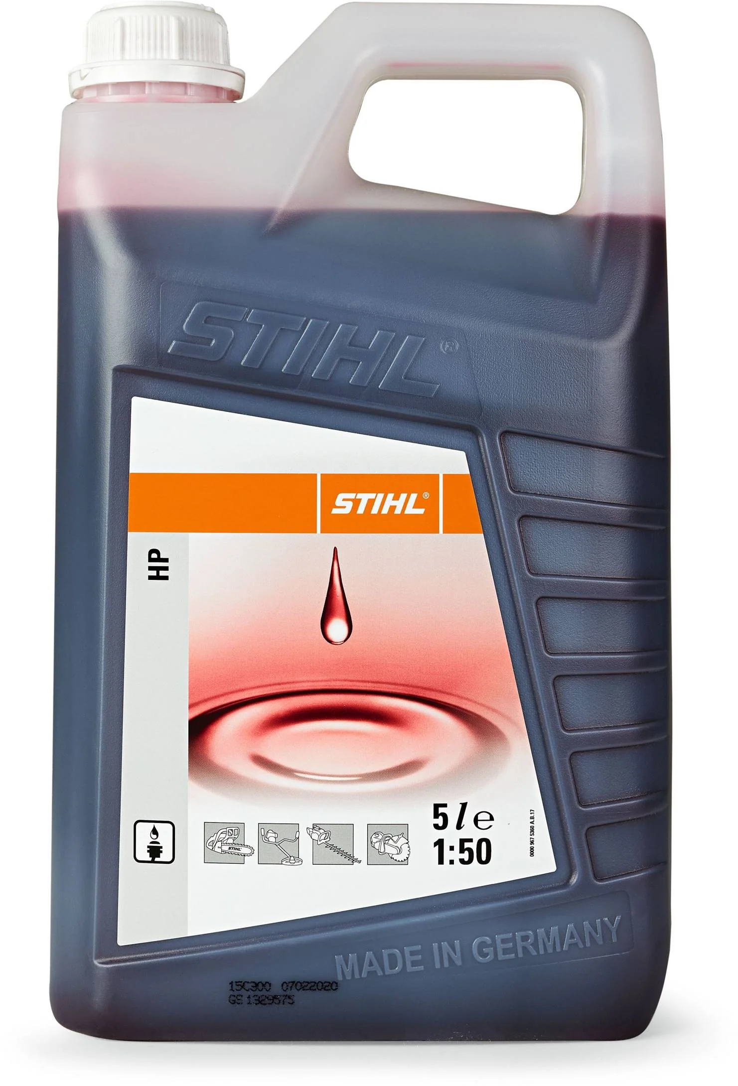 STIHL 2-Takt-Motoröl HP, 5L (für 250 l Kraftstoff) - Image 2