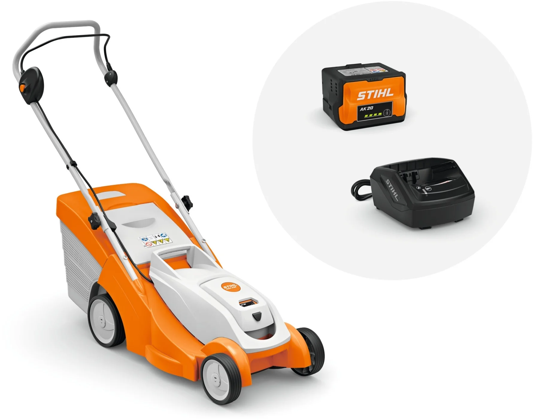 STIHL Akku-Rasenmäher RMA 239 mit Akku AK 20 und Ladegerät AL 101 - Image 2