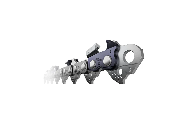 STIHL Sägekette 3/8" Rapid Hexa 3 (RH3), 1,6 mm, 60 TG, 40 cm - Image 2