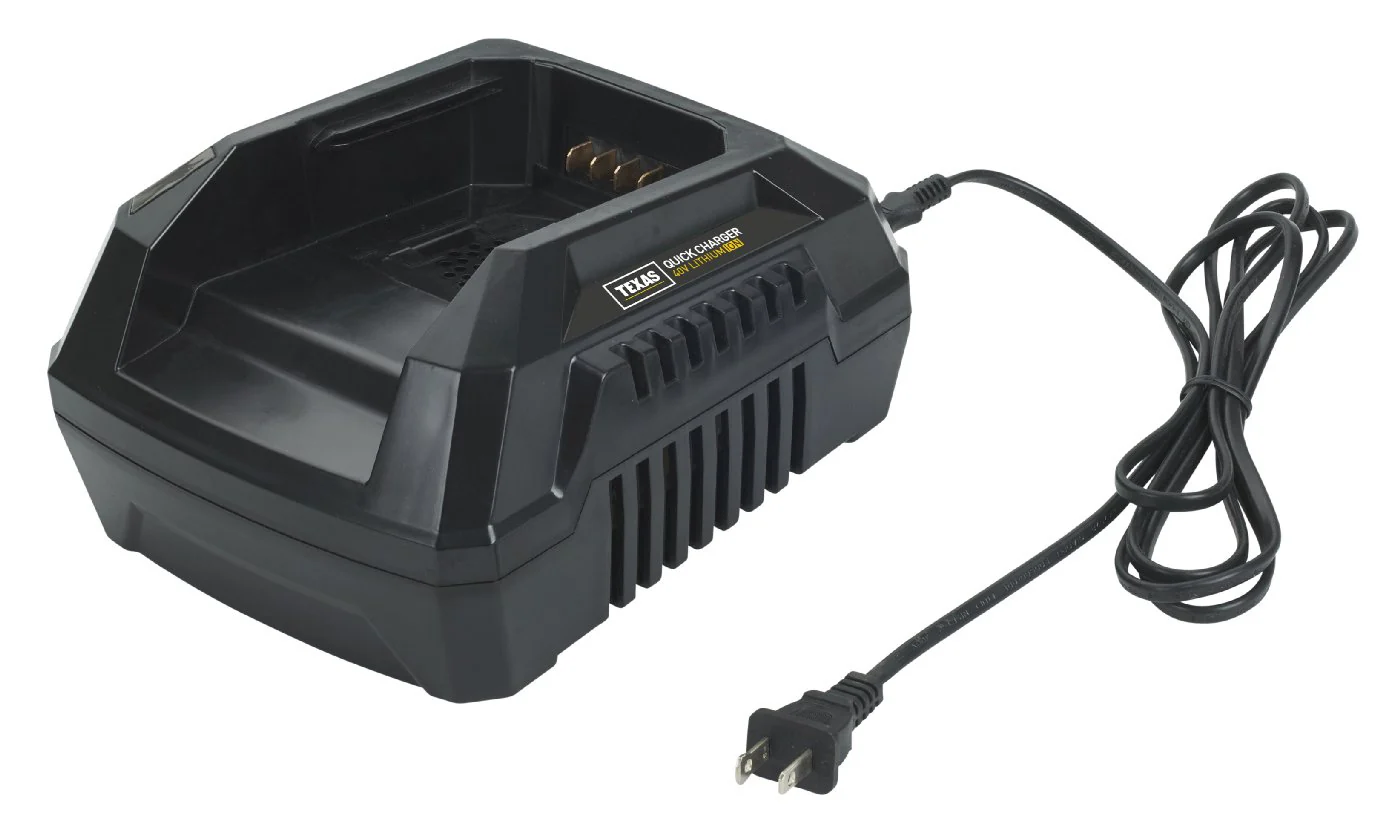 Texas 40 Volt Schnellladegerät 40V Schnell-Ladegerät