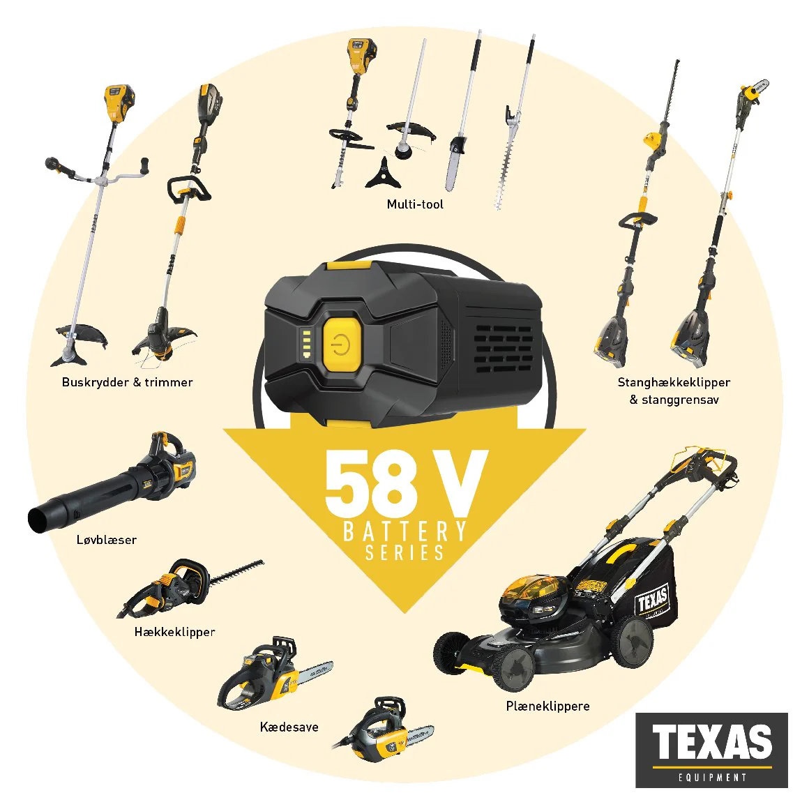 Texas Akku-Motorsense BCZ 5800 - ohne Akku und Ladegerät - Image 9