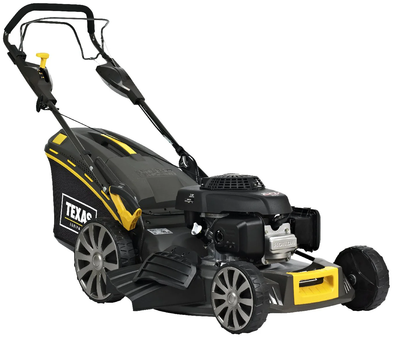 Texas Benzin-Rasenmäher mit Radantrieb PREMIUM 5390 TR/W Honda GCV170 Motor 4-in-1 inkl. Mulching